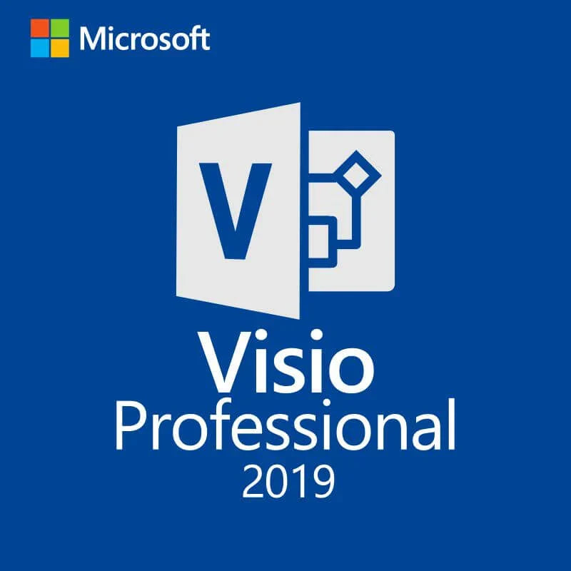 Microsoft Visio Professional 2019 for Windows – 1 PC License Key