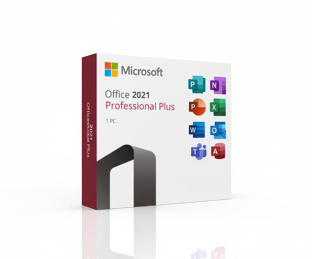 Microsoft Office Professional Plus 2021  – 1 PC Lifetime License | Windows | Instant Digital Delivery