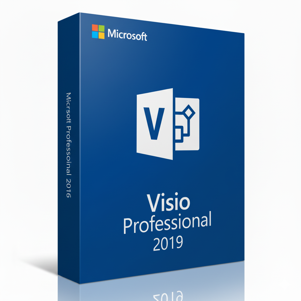 Microsoft Visio Professional 2019 for Windows – 1 PC License Key