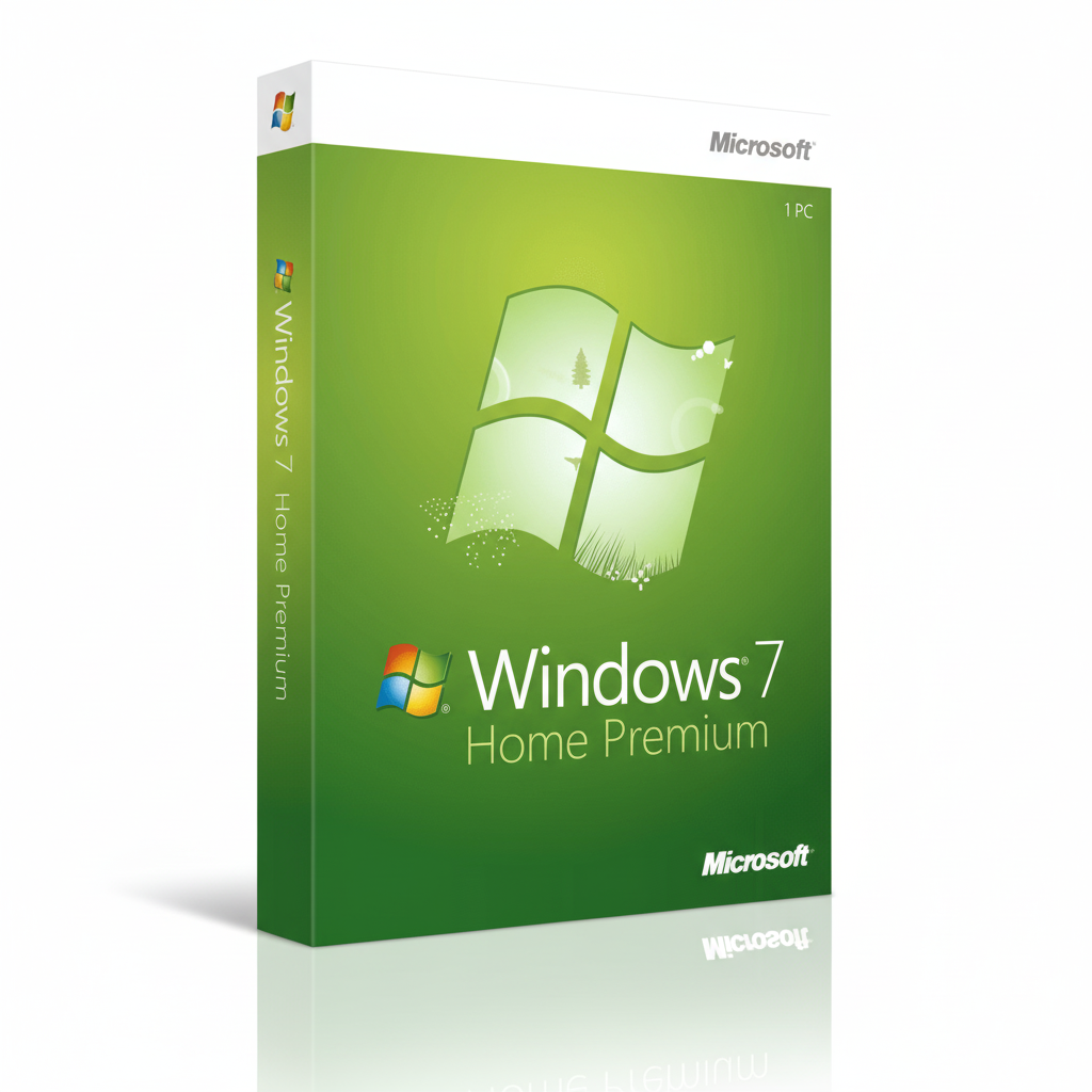 Microsoft Windows 7 Home Premium – 1 PC License Key