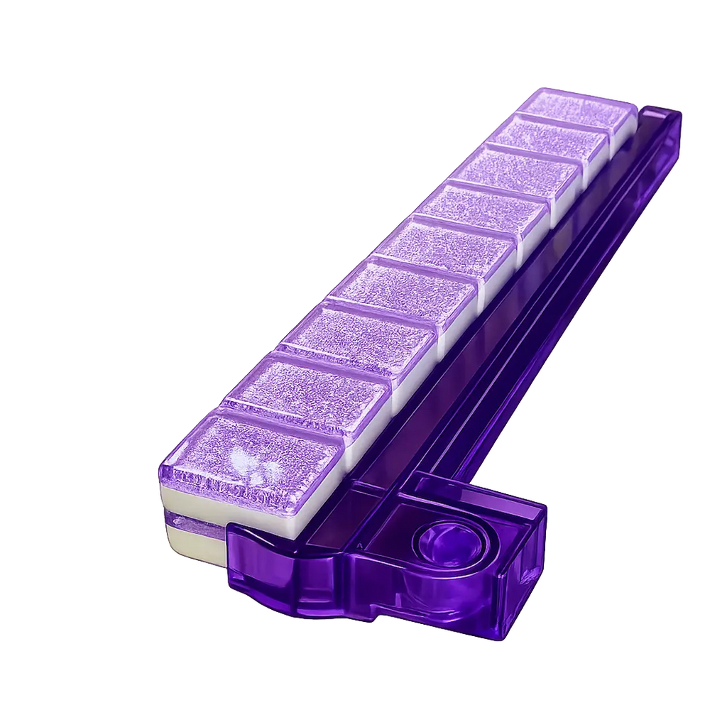 American Mah Jongg Tiles (30MM) - Purple Sparkle