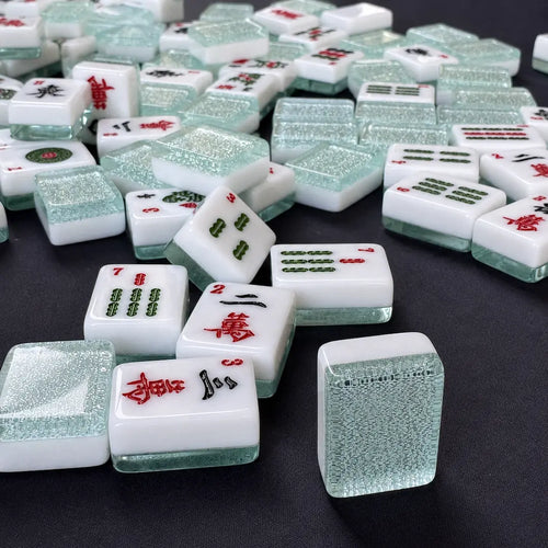 American Mah Jongg Tiles (30MM) - Aqua Blue