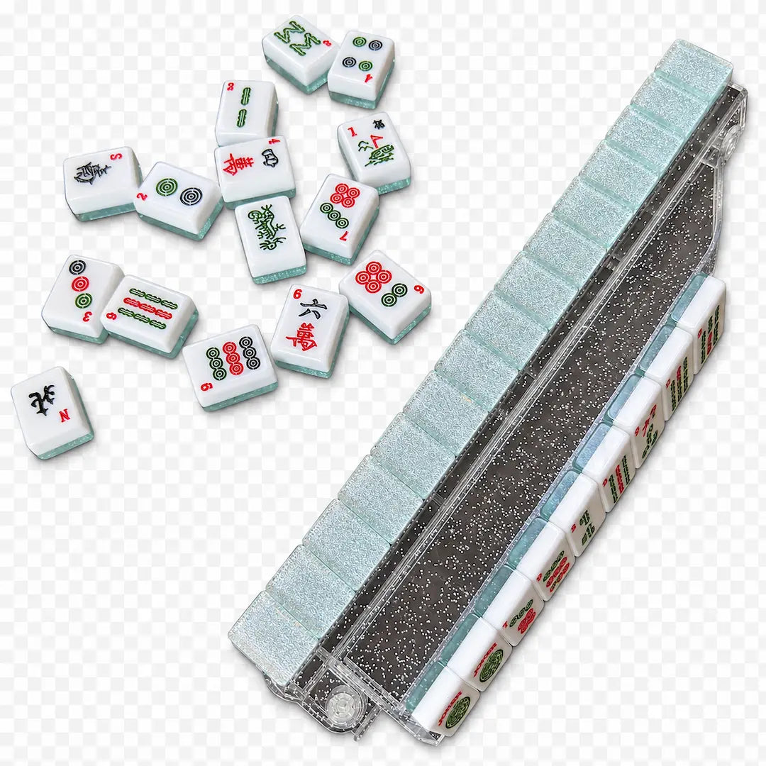 American Mah Jongg Tiles (30MM) - Aqua Blue