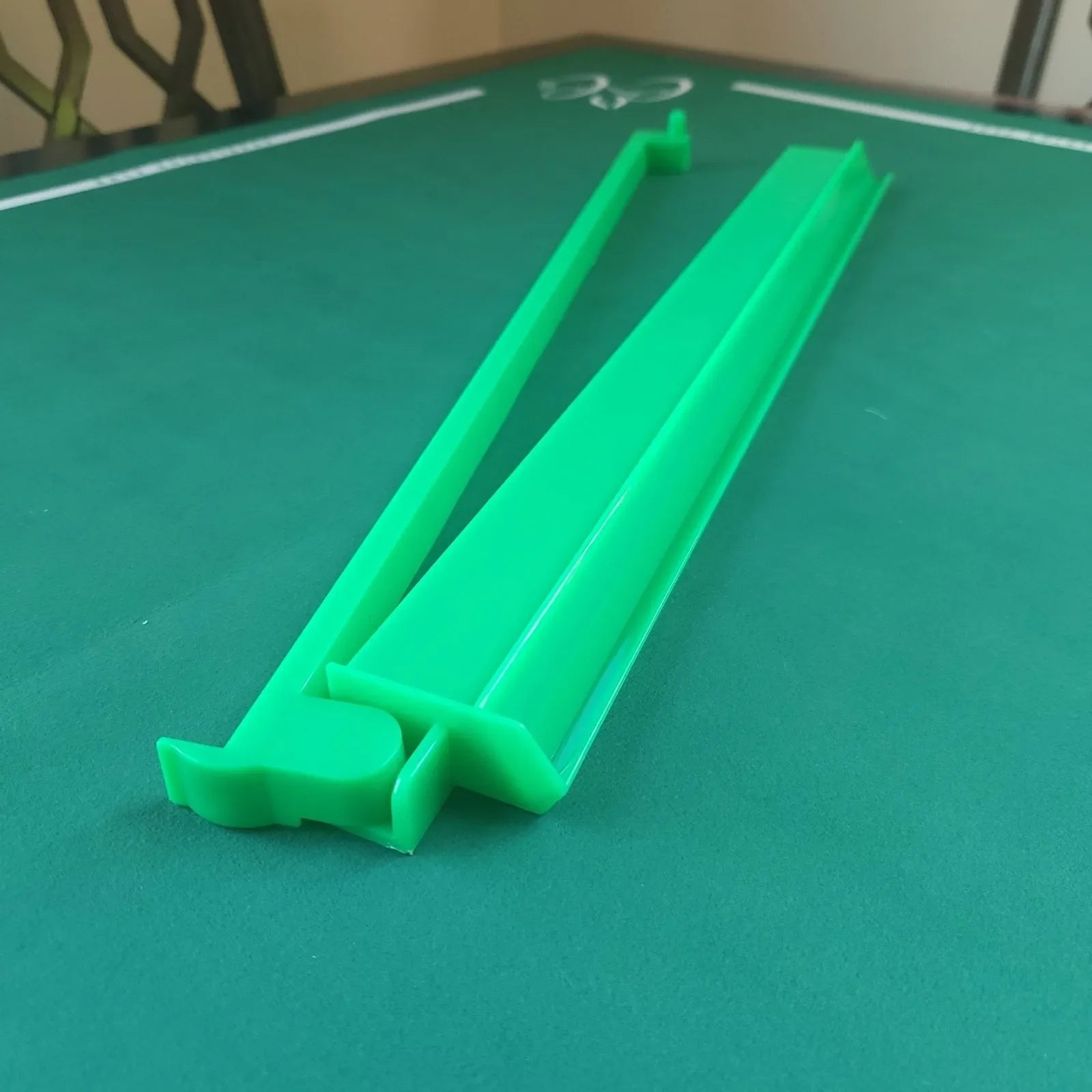 Acrylic Mah Jongg Racks with Pushers – 18.5" (Set of 4)