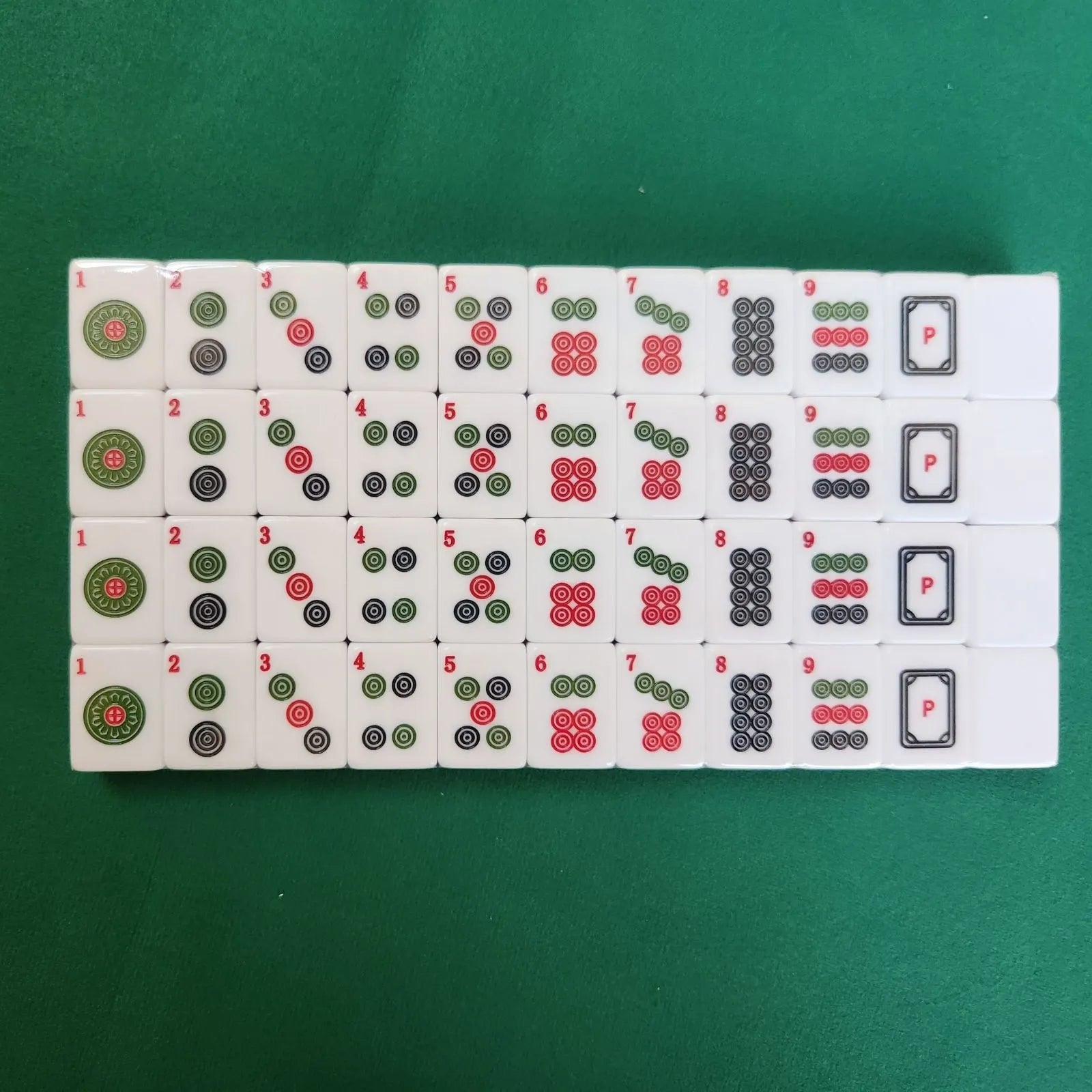 American Mah Jongg Tiles - (30MM) Jade