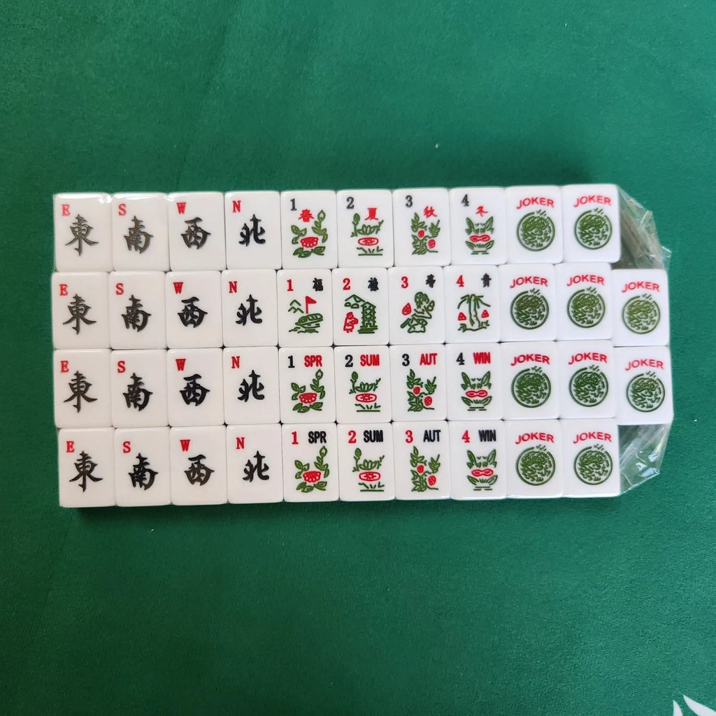 American Mah Jongg Tiles - (30MM) Jade