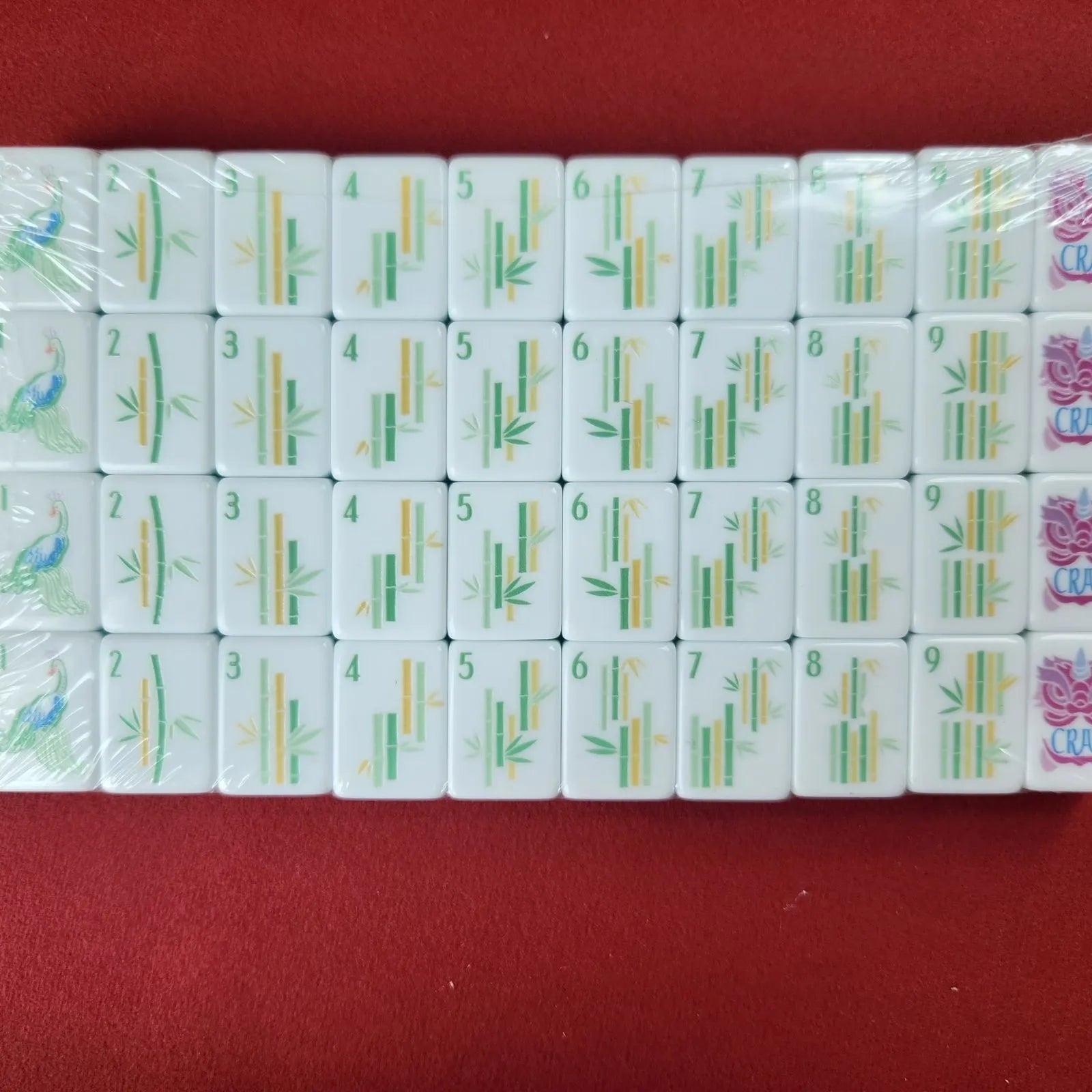 American Mah Jongg Tiles - Lemon Sherbet 30MM