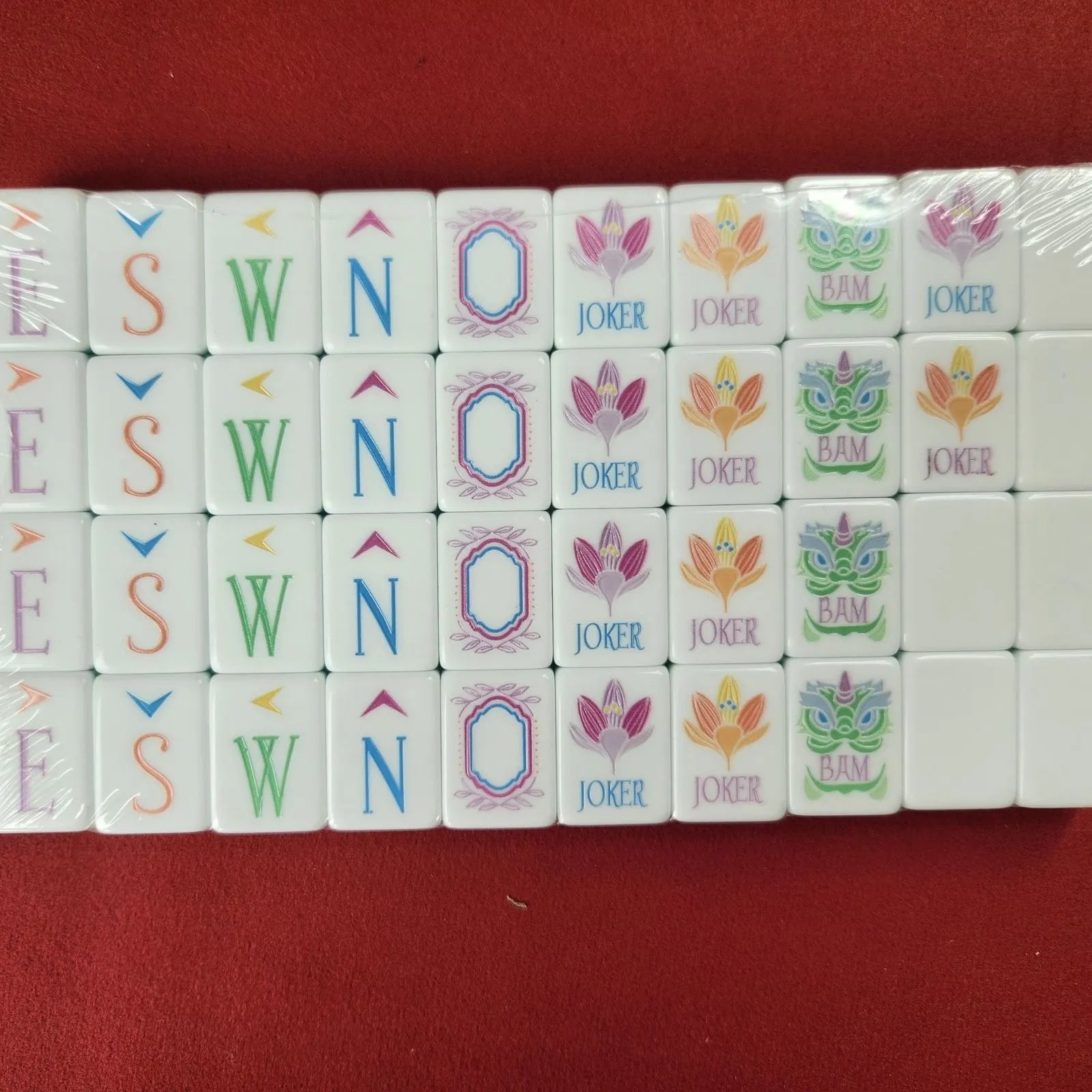 American Mah Jongg Tiles - Lemon Sherbet 30MM
