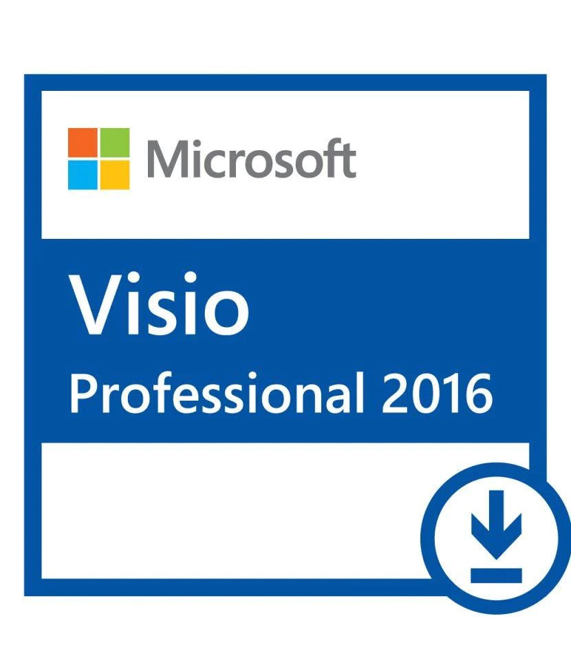 Microsoft Visio Professional 2016 for Windows – 1 PC License Key
