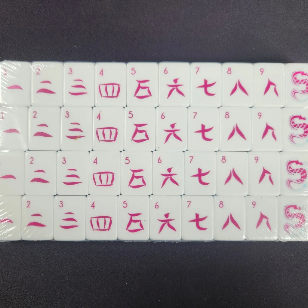 American Mah Jongg Tiles - Mint Chip 30MM