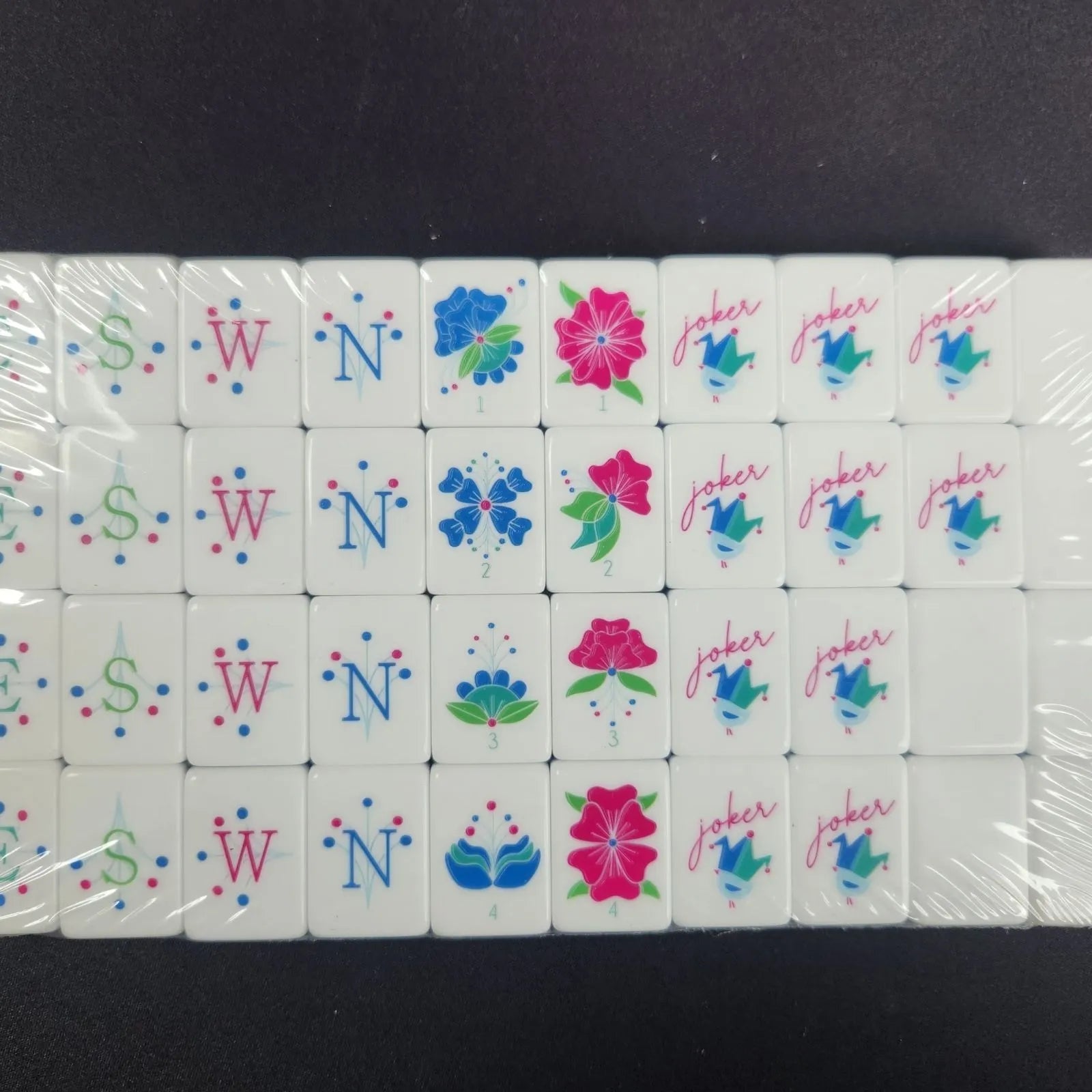 American Mah Jongg Tiles - Mint Chip 30MM