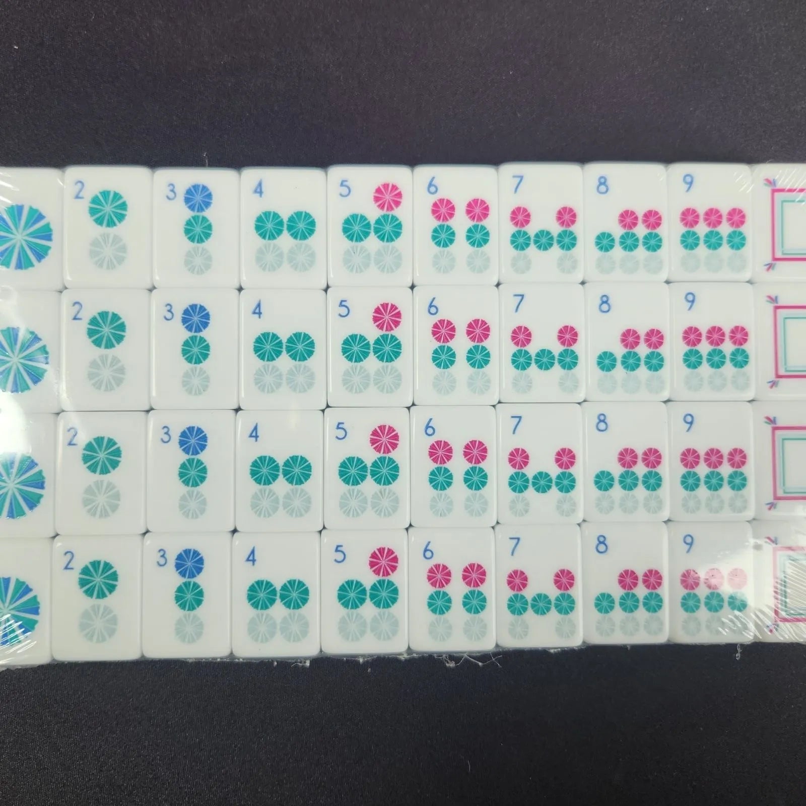 American Mah Jongg Tiles - Mint Chip 30MM