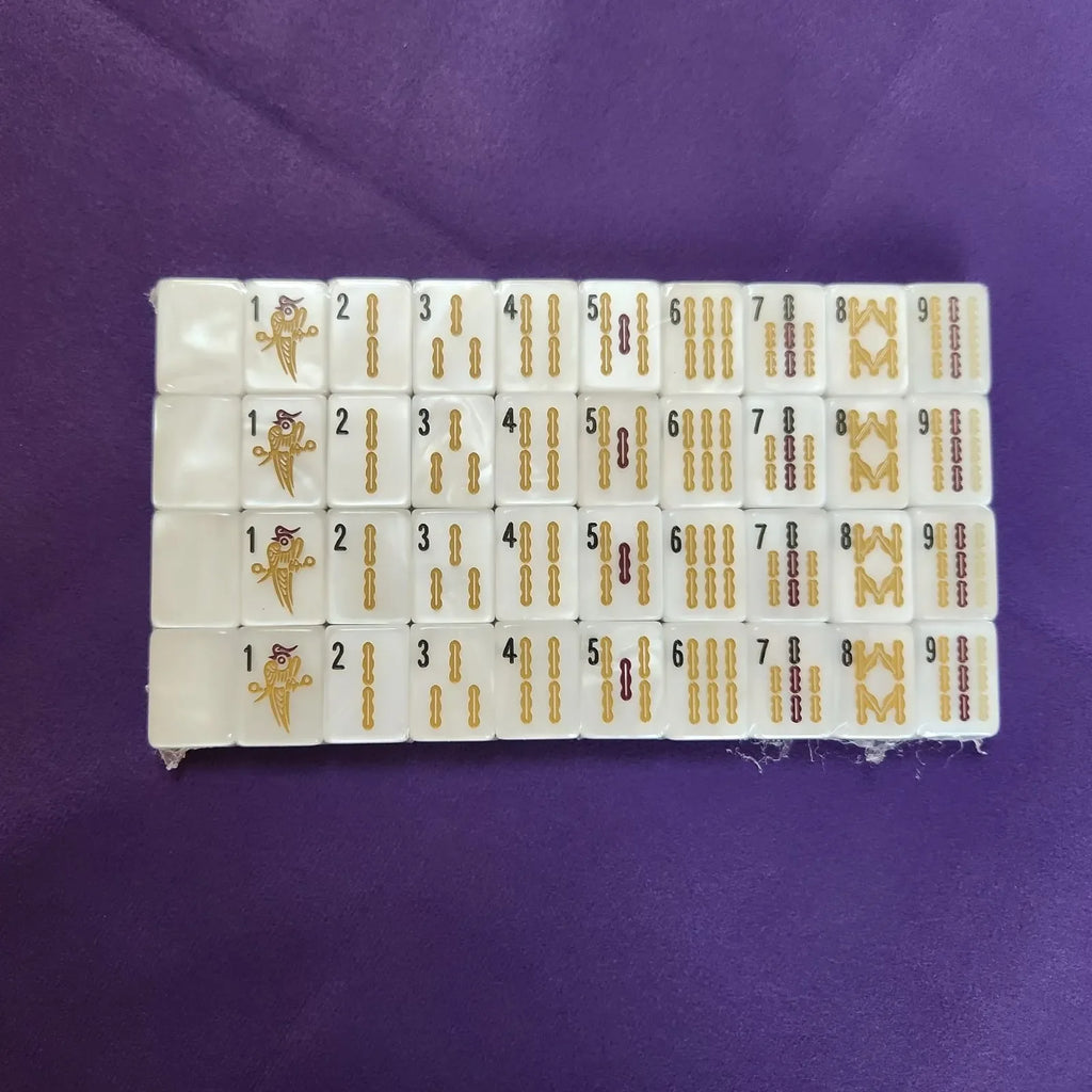 American Mah Jongg Tiles - (30MM) Mother of Pearl