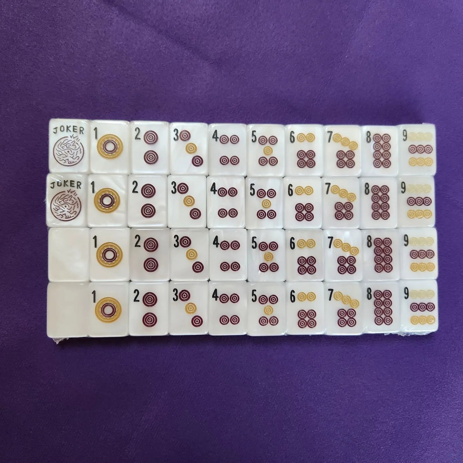 American Mah Jongg Tiles - (30MM) Mother of Pearl
