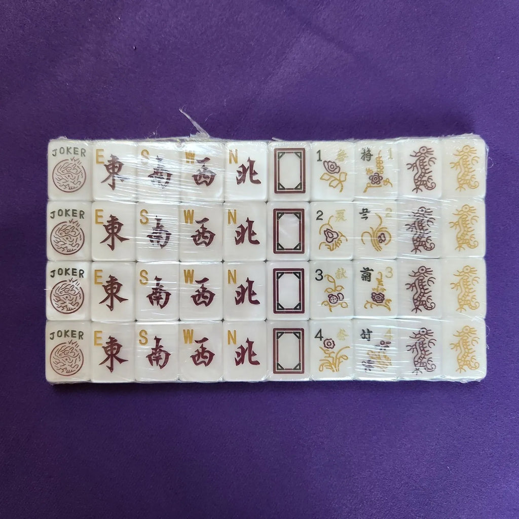 American Mah Jongg Tiles - (30MM) Mother of Pearl