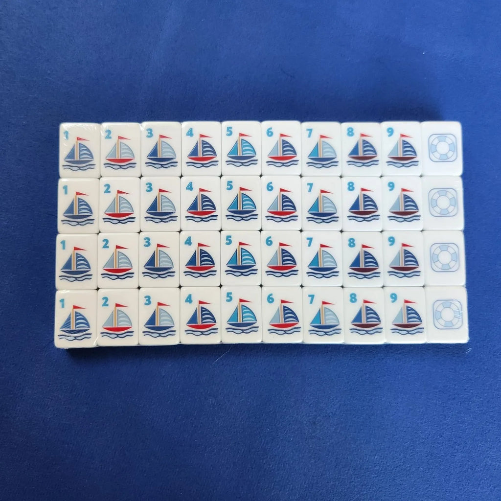 American Mah Jongg Tiles - (30MM) Ocean Wave