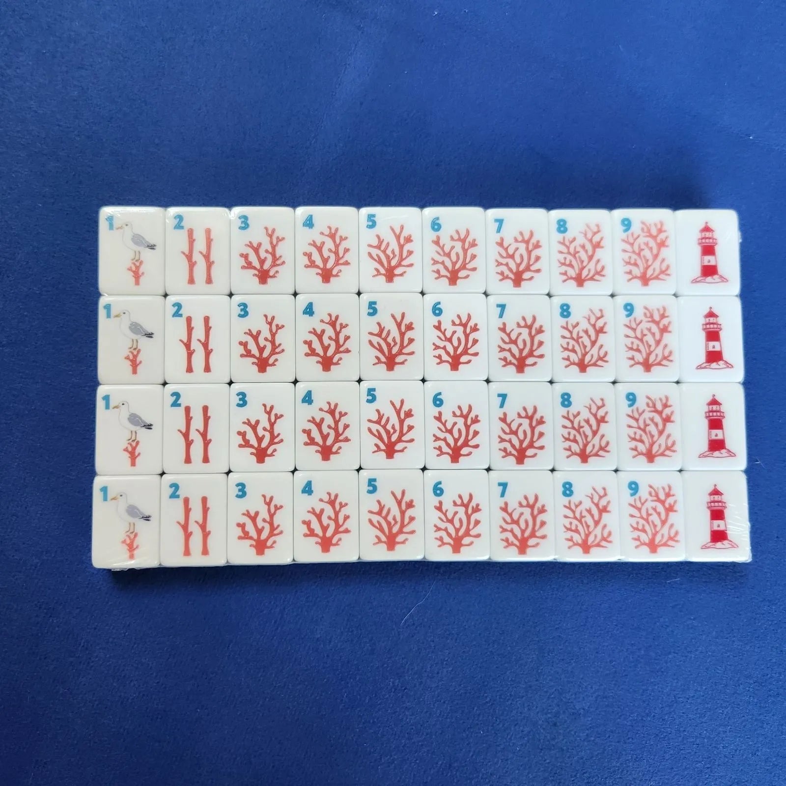 American Mah Jongg Tiles - (30MM) Ocean Wave