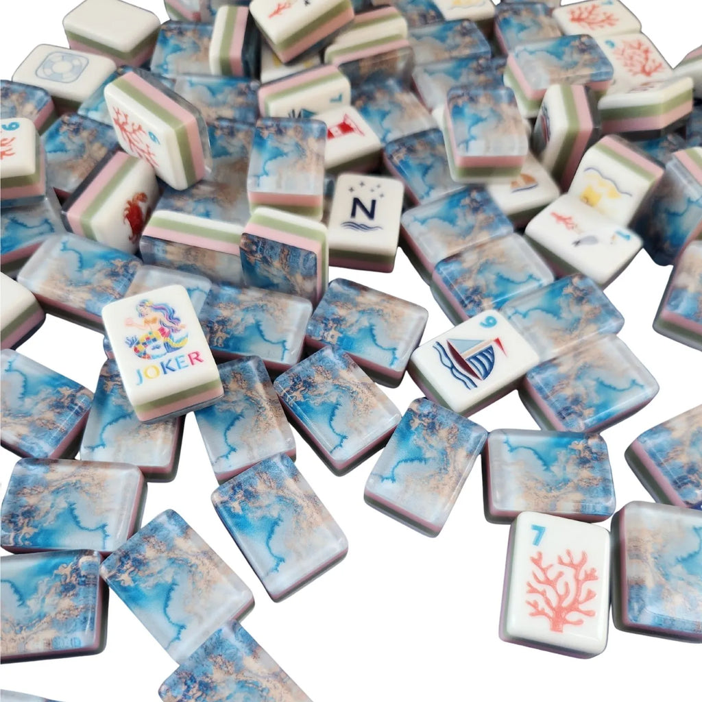 American Mah Jongg Tiles - (30MM) Ocean Wave