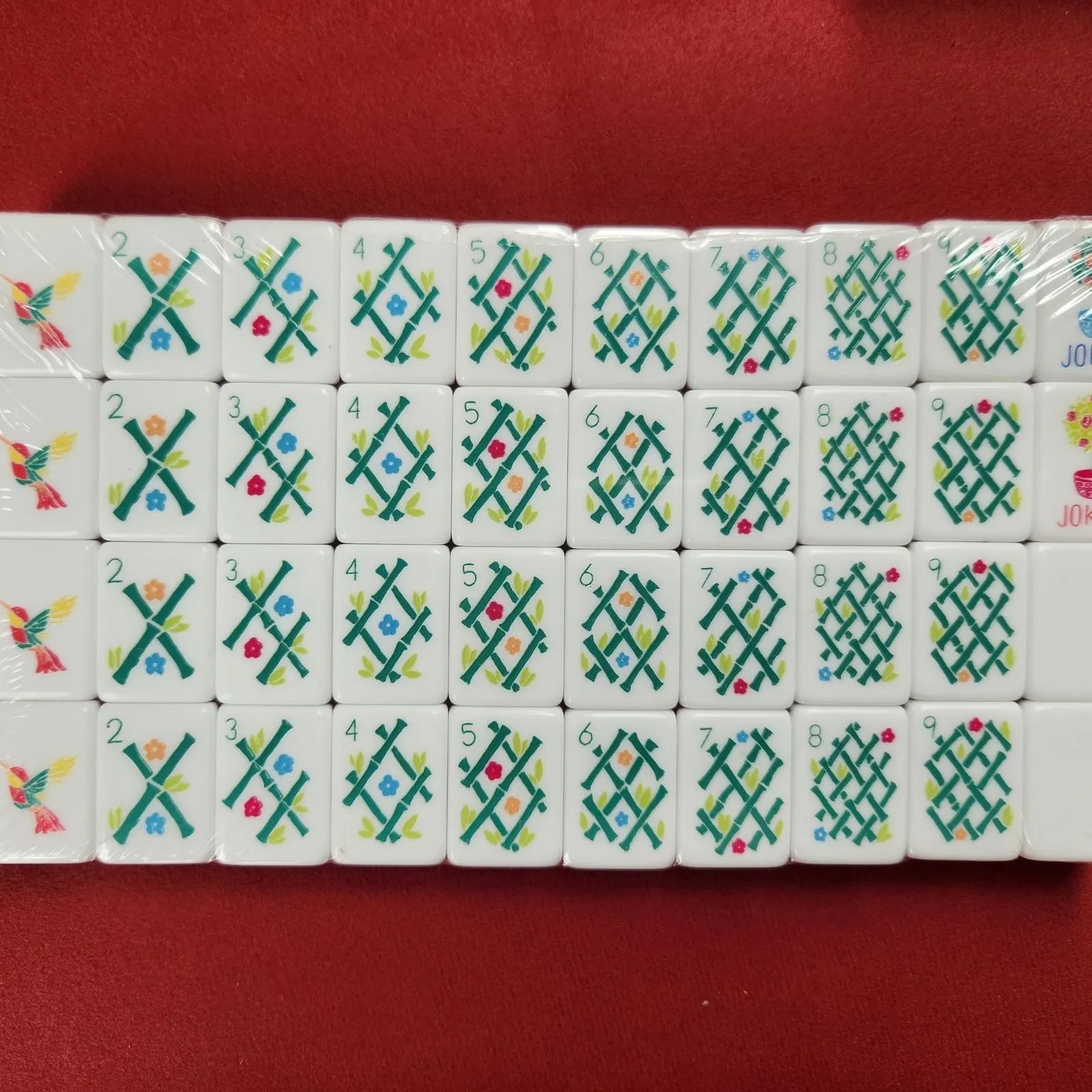 American Mah Jongg Tiles - Orange Marmalade 30MM