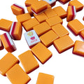 American Mah Jongg Tiles - Orange Marmalade 30MM