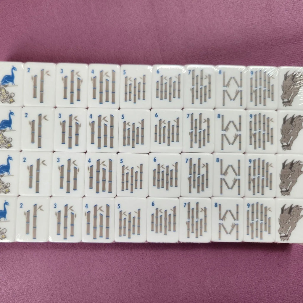 American Mah Jongg Tiles - Peach Tea 30MM