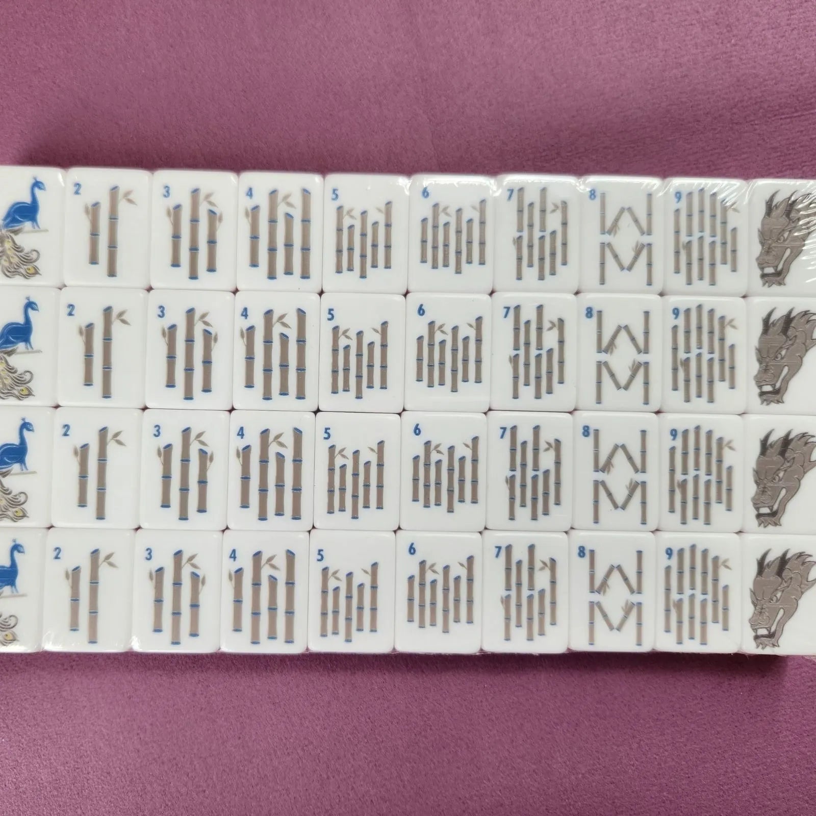 American Mah Jongg Tiles - Peach Tea 30MM