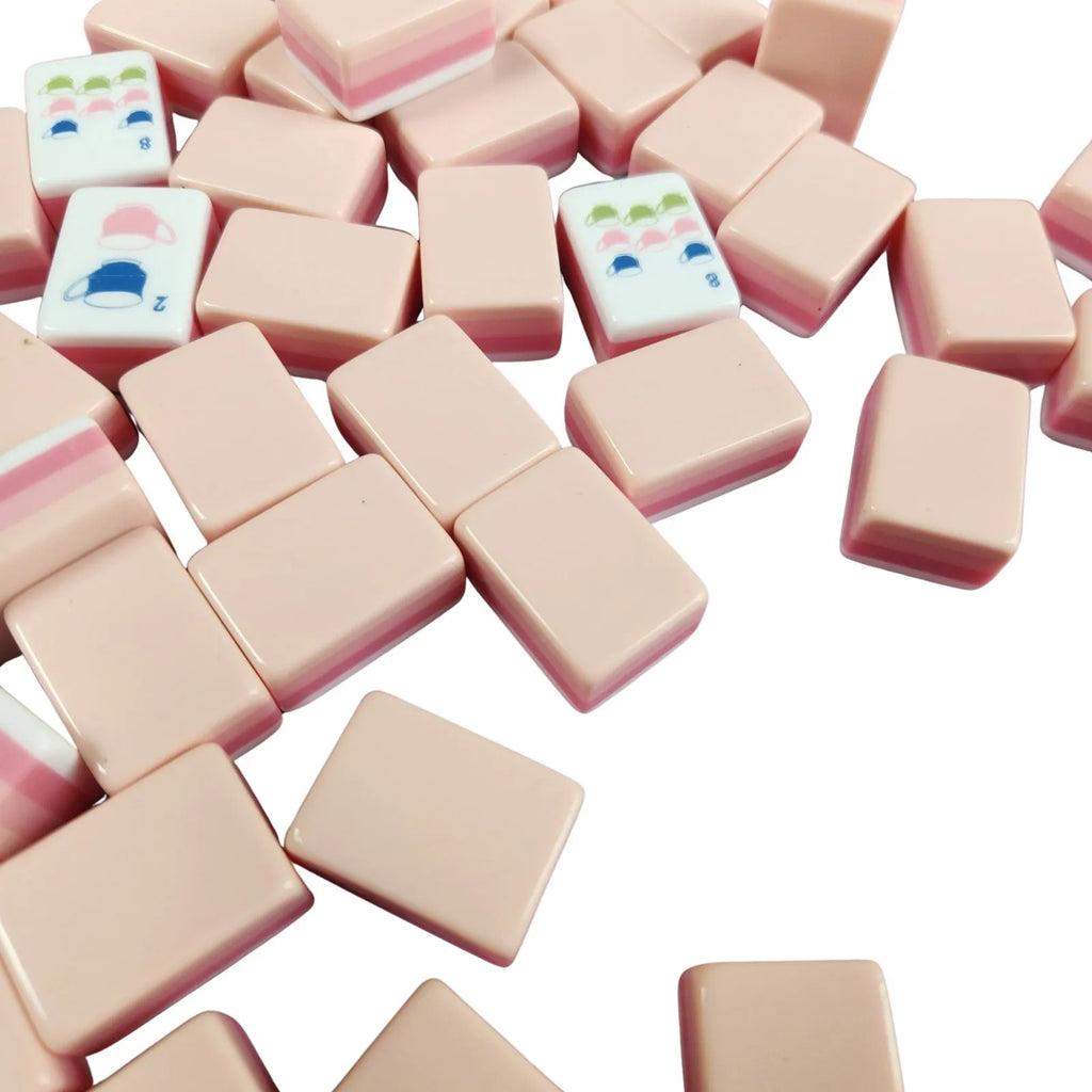 American Mah Jongg Tiles - Peach Tea 30MM