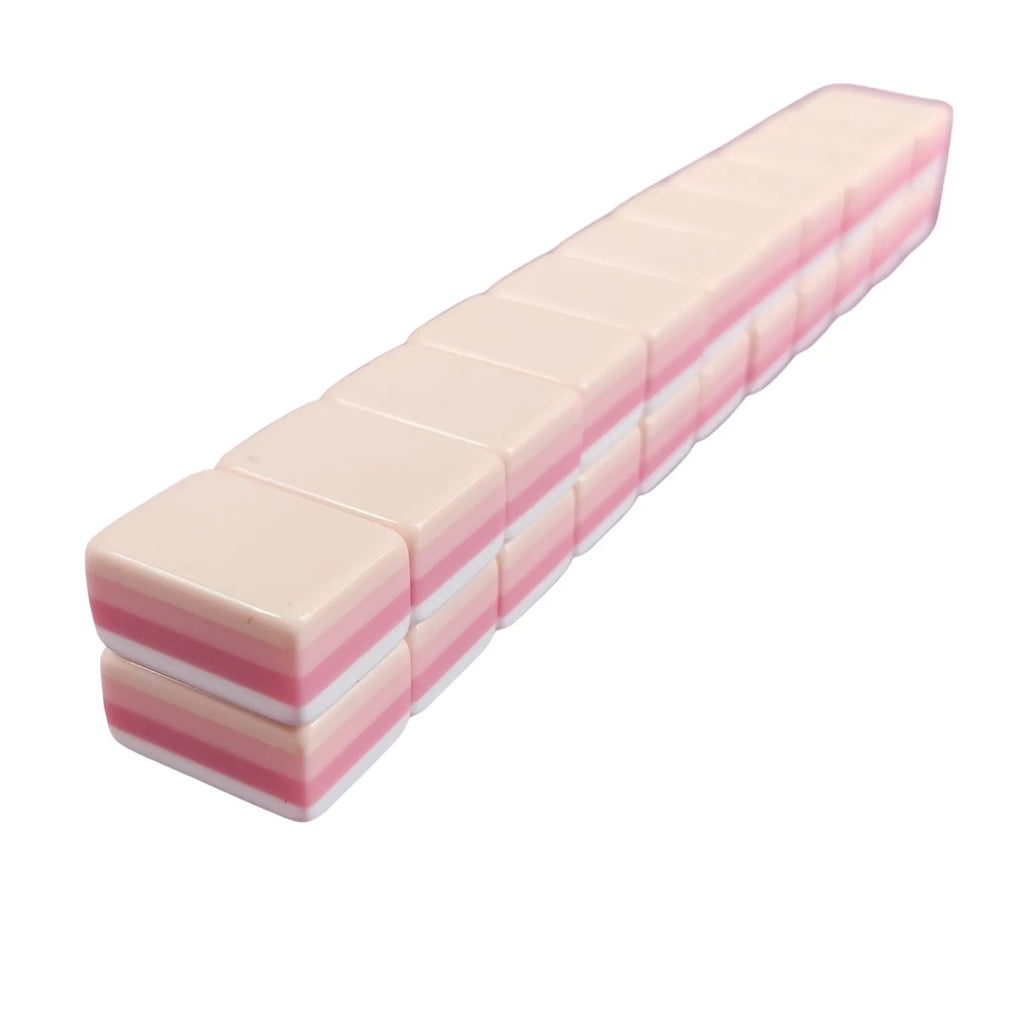 American Mah Jongg Tiles - Peach Tea 30MM
