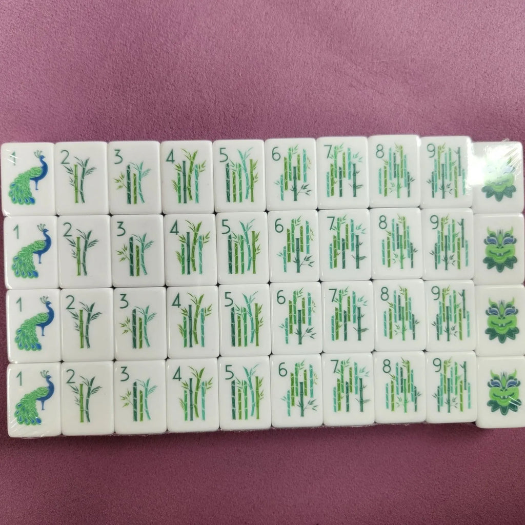 American Mah Jongg Tiles - Plum Purple 30MM