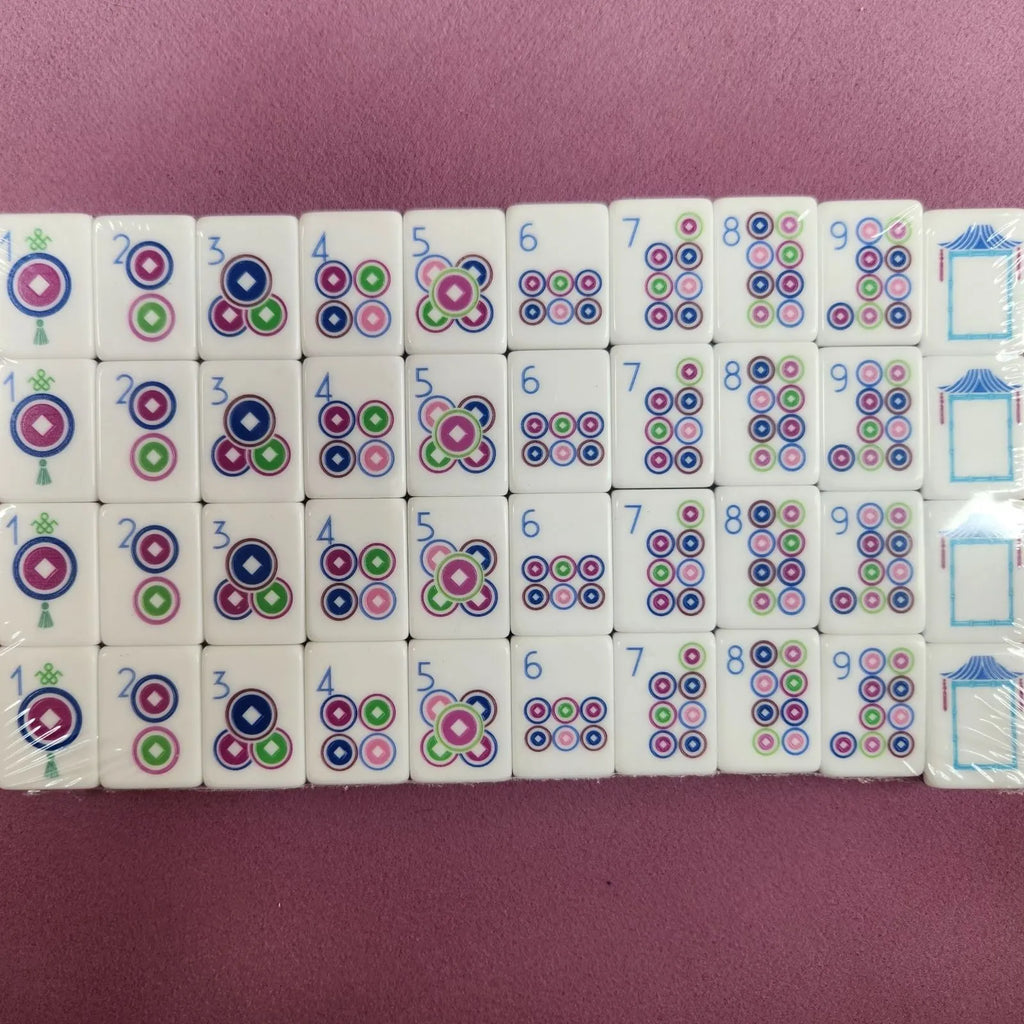 American Mah Jongg Tiles - Plum Purple 30MM