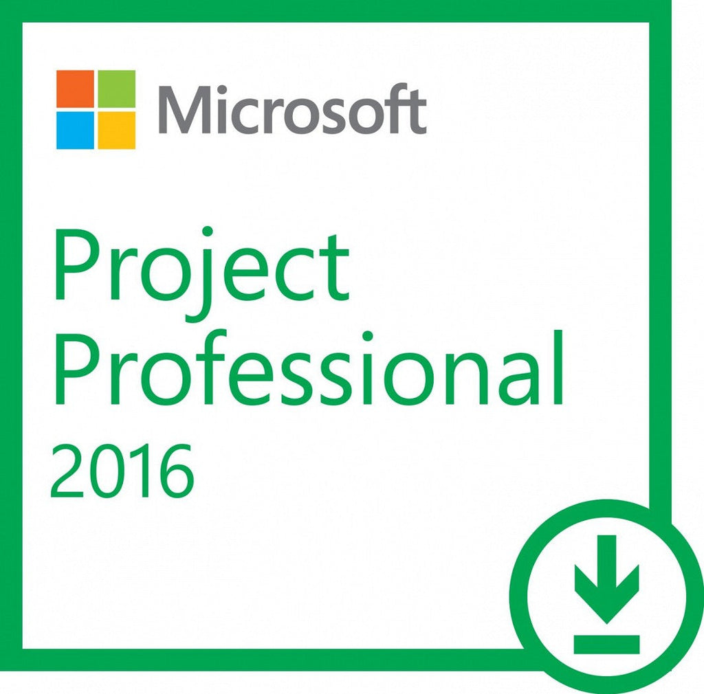 Microsoft Project Professional 2016 for Windows – 1 PC Lifetime License Key