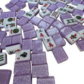 American Mah Jongg Tiles (30MM) - Purple Sparkle