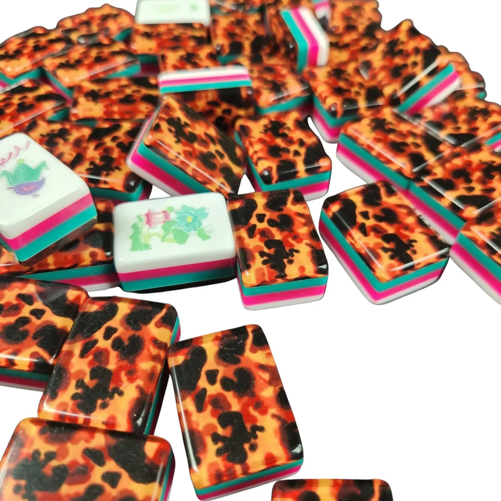 American Mah Jongg Tiles - Tortoise Shell 30MM