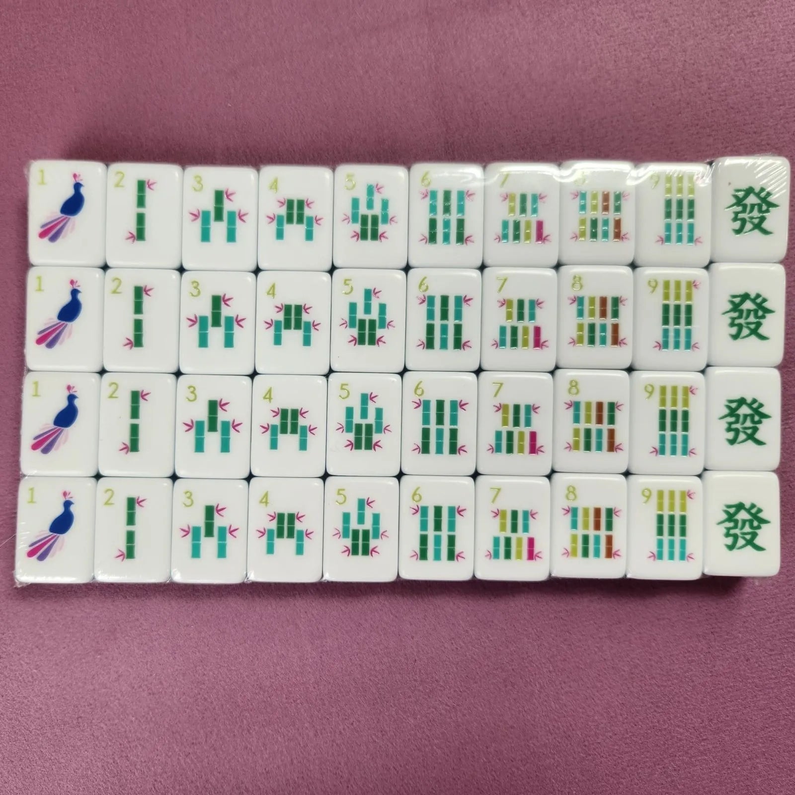 American Mah Jongg Tiles - Watermelon 30MM