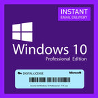 Microsoft Windows 10 Professional 32/64-bit – 1 PC License Key